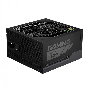 GIGABYTE GAMING 750GM PG5 maitinimo blokas – PCIe 5.1, 80 PLUS Gold, pilnai modulinis, 135 mm ventiliatorius, ATX 3.1, EU kištukas