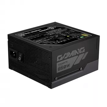GIGABYTE GAMING 850GM PG5 maitinimo blokas – PCIe 5.1, 80 PLUS Gold, visiškai modulinis, 135 mm ventiliatorius, ATX 3.1 suderinamas, EU kištukas