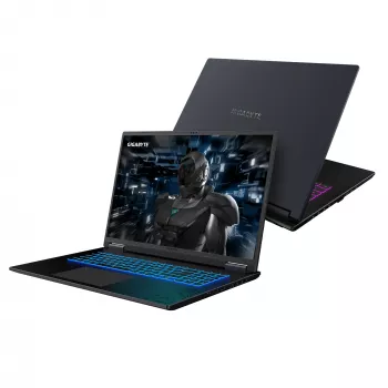 Nešiojamas kompiuteris GIGABYTE Gaming A18 PRO DXJG3DEBC4SH, Intel Core 7 240H, 18 inch WQXGA, 32 GB LPDDR5x, 1 TB SSD, NVIDIA GeForce RTX 5070 Ti, Wi-Fi 6E, Windows 11 Home, juodas