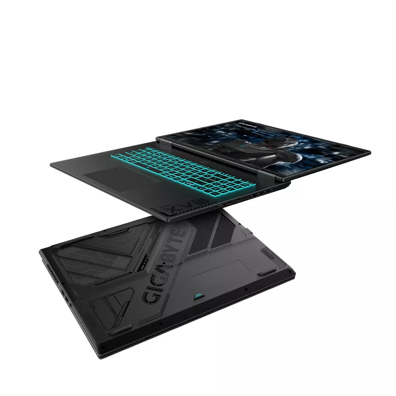 Nešiojamas kompiuteris GIGABYTE Gaming A18 PRO DXJG3DEBC4SH, Intel Core 7 240H, 18 inch WQXGA, 32 GB LPDDR5x, 1 TB SSD, NVIDIA GeForce RTX 5070 Ti, Wi-Fi 6E, Windows 11 Home, juodas