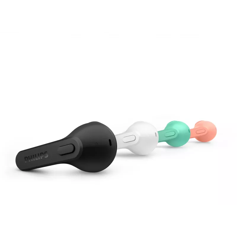 Philips 2000 serijos TAT2236BK ausinės belaidės į ausis skambučiams/muzikai Bluetooth juodos