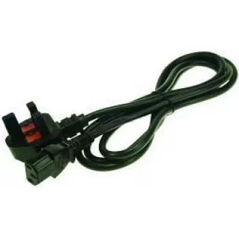 2-Power maitinimo laidas IEC C13 su JK kištuku, juodas