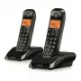 Motorola S12 Duo DECT belaidis telefonas su skambučio ID, juodas