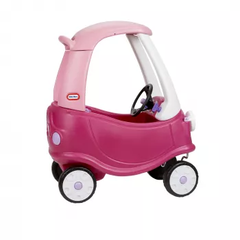 Little Tikes Cozy Coupe Princess vaikiškas automobilėlis, nuo 1,5 m., 4 ratai, plastikas, mėlyna, rožinė, balta