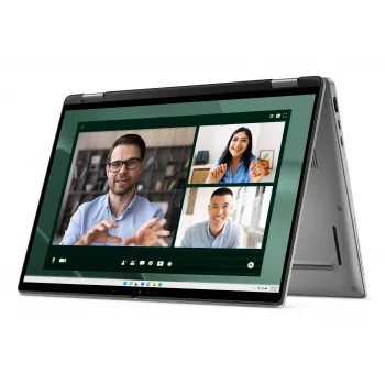 DELL Latitude 7450 2-in-1 Intel Core Ultra 7 165U nešiojamas kompiuteris (konvertuojamas) 35,6 cm (14 colių) jutiklinis Full HD+ 16 GB LPDDR5x-SDRAM 512 GB SSD Wi-Fi 7 (802.11be) Windows 11 Pro pilka