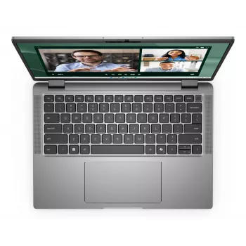 DELL Latitude 7450 2-in-1 Intel Core Ultra 7 165U nešiojamas kompiuteris (konvertuojamas) 35,6 cm (14 colių) jutiklinis Full HD+ 16 GB LPDDR5x-SDRAM 512 GB SSD Wi-Fi 7 (802.11be) Windows 11 Pro pilka