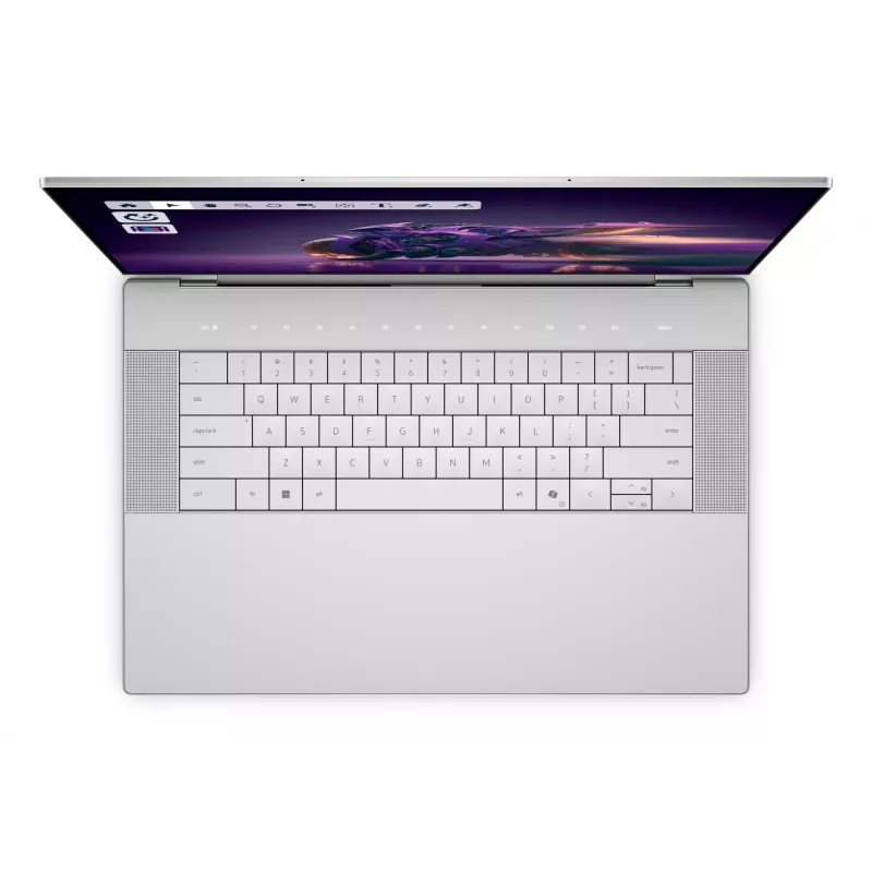 Nešiojamas kompiuteris DELL 16 Premium DA16250 Intel Core Ultra 7 255H 41,4 cm (16,3 colio) WUXGA 16 GB LPDDR5x-SDRAM SSD NVIDIA® GeForce RTX™ 5050 Wi-Fi 7 (802.11be) Windows 11 Pro Platinum