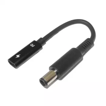 CoreParts MBXUSBC-CO0001 lizdų keitiklis USB C 7.4 x 5 mm juodas