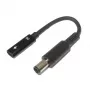 CoreParts MBXUSBC-CO0001 lizdų keitiklis USB C 7.4 x 5 mm juodas