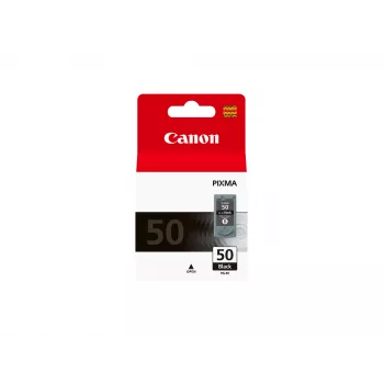 Canon PG-50BK didelės talpos juoda kasetė, pigmentinis rašalas, 1 vnt.