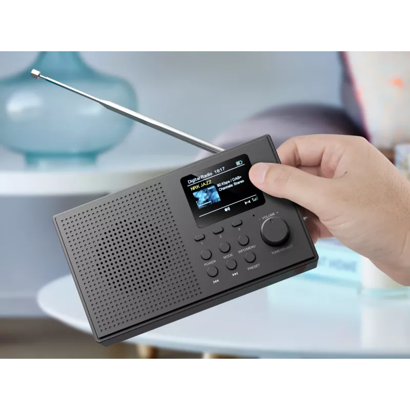 Nešiojamas radijas Sandberg Speaker Radio DAB+BT, analoginis ir skaitmeninis, DAB+, FM, 3 W