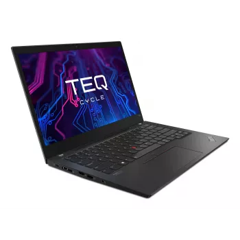 Teqcycle Lenovo ThinkPad T14s G2 Intel® Core™ i5-1135G7 nešiojamas kompiuteris 35,6 cm (14 colių) Full HD, 16 GB DDR4-SDRAM, 256 GB SSD, „Wi-Fi 6“ (802.11ax), „Windows 11 Pro“, juoda vokiška klaviatūra