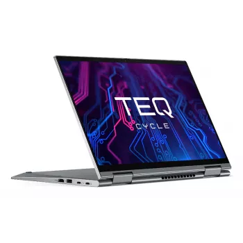 Teqcycle Lenovo ThinkPad X1 Yoga G6 Intel® Core™ i5 i5-1145G7 Hibridinis (2-in-1) 35,6 cm (14 colių) Liečiamas Full HD 16 GB LPDDR4x-SDRAM 256 GB SSD Wi-Fi 6 (802.11ax) Windows 11 Pro Vokiška pilka