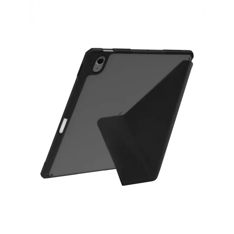 d bramante LOIAICBL6825 atverčiamas dėklas Apple iPad Air 11 colių (27,9 cm) — tinka M3/M2/5/4 kartai, stovo režimas, 220 g