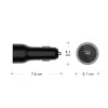 Automobilinis USB-C PD 65W įkroviklis d bramante re-charge – 12–24 V, juodas