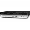 HP ProDesk 400 G4 Atnaujintas Intel® Core™ i5 i5-8400T 8 GB DDR4-SDRAM 256 GB SSD Windows 10 Pro Mini PC Juodas, Sidabrinis