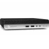 HP ProDesk 400 G4 Atnaujintas Intel® Core™ i5 i5-8400T 8 GB DDR4-SDRAM 256 GB SSD Windows 10 Pro Mini PC Juodas, Sidabrinis