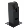 Kiosko komplektas Ergonomic Solutions SpacePole Mini Kiosk Countertop Black Metal