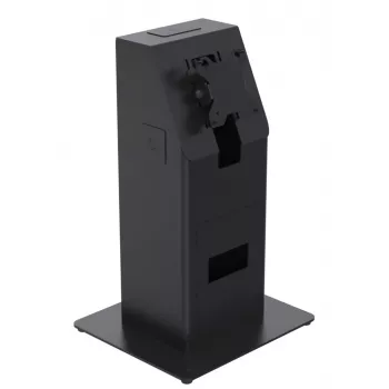 Kiosko komplektas Ergonomic Solutions SpacePole Mini Kiosk Countertop Black Metal