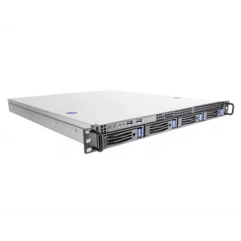 ERNITEC SR-1X54R-A4-WS 1U stelažinis serveris su 4 vietomis diskams
