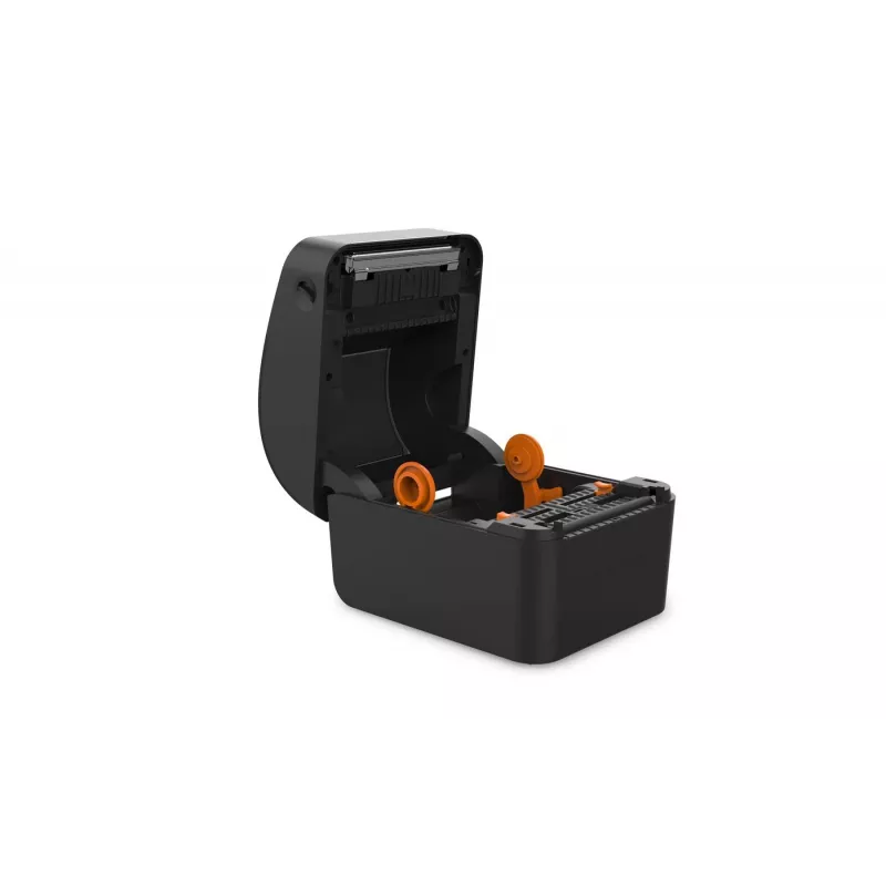 Etikečių spausdintuvas Capture CA-RP420 – tiesioginis terminis 203 dpi, USB, Serial, Ethernet (juodas)
