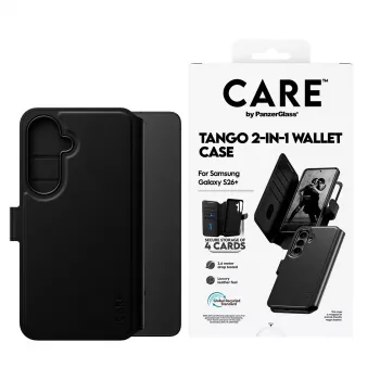 PanzerGlass CARE™ by ® Tango 2-in-1 dėklas su pinigine ir Qi Samsung Galaxy S26+