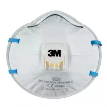 Daugkartinis respiratorius 3M 8822PRO5 FFP2, pusveidis, 5 vnt.
