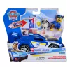 PAW Patrol: Chase Gelbėtojų Policijos Automobilis su 2 Figūrėlėmis, Atbulinės Eigos Veiksmas, Žaislas 3+ Metų