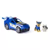 PAW Patrol: Chase Gelbėtojų Policijos Automobilis su 2 Figūrėlėmis, Atbulinės Eigos Veiksmas, Žaislas 3+ Metų