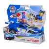 PAW Patrol: Chase Gelbėtojų Policijos Automobilis su 2 Figūrėlėmis, Atbulinės Eigos Veiksmas, Žaislas 3+ Metų