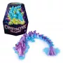 CrystaLynx Dragons 9 colių kolekcinė artikuliuota drakonų figūrėlė vaikams ir suaugusiems, blind box, fidget žaislai namams, biurui ir stalo dekorui (stiliai gali skirtis)