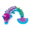 CrystaLynx Dragons 9 colių kolekcinė artikuliuota drakonų figūrėlė vaikams ir suaugusiems, blind box, fidget žaislai namams, biurui ir stalo dekorui (stiliai gali skirtis)