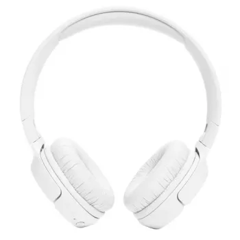 JBL Tune 520BT belaidės ausinės – lankstus garsas su JBL Pure Bass, Bluetooth 5.3, balta