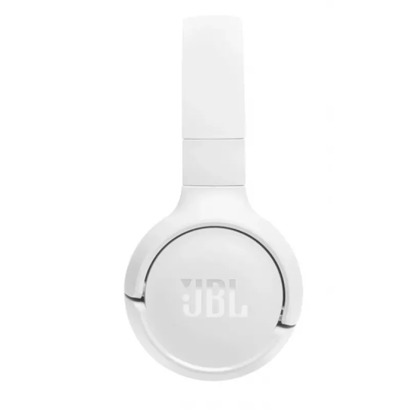 JBL Tune 520BT belaidės ausinės – lankstus garsas su JBL Pure Bass, Bluetooth 5.3, balta