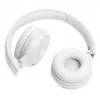 JBL Tune 520BT belaidės ausinės – lankstus garsas su JBL Pure Bass, Bluetooth 5.3, balta