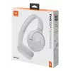 JBL Tune 520BT belaidės ausinės – lankstus garsas su JBL Pure Bass, Bluetooth 5.3, balta