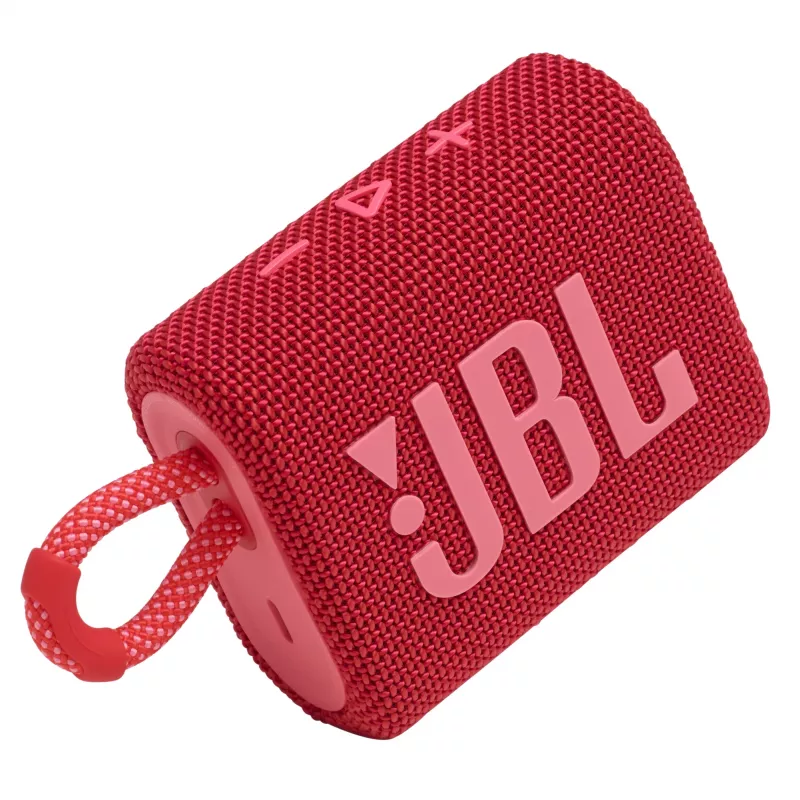 JBL GO 3 RED – nešiojamas garsiakalbis