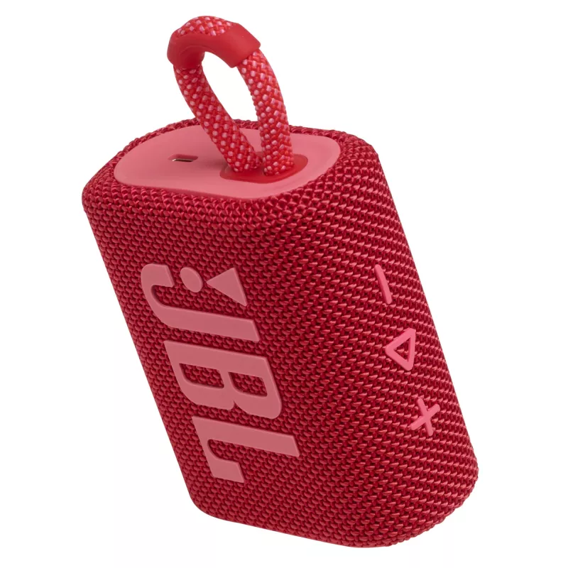 JBL GO 3 RED – nešiojamas garsiakalbis