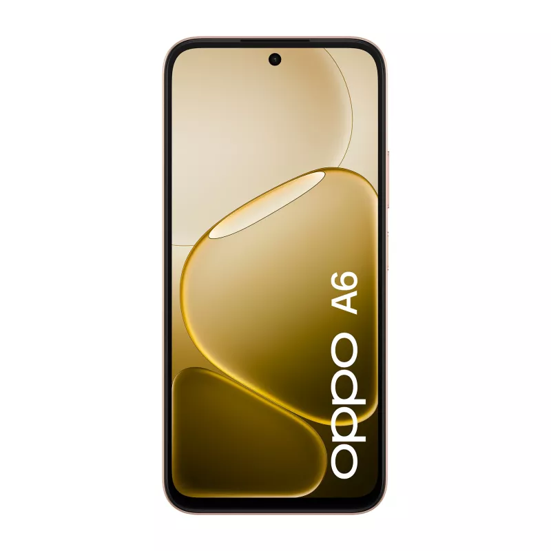 OPPO A6 17,1 cm (6,75 colio) Dual SIM Android 15 4G USB Type-C 6 GB 256 GB 6550 mAh Auksinė