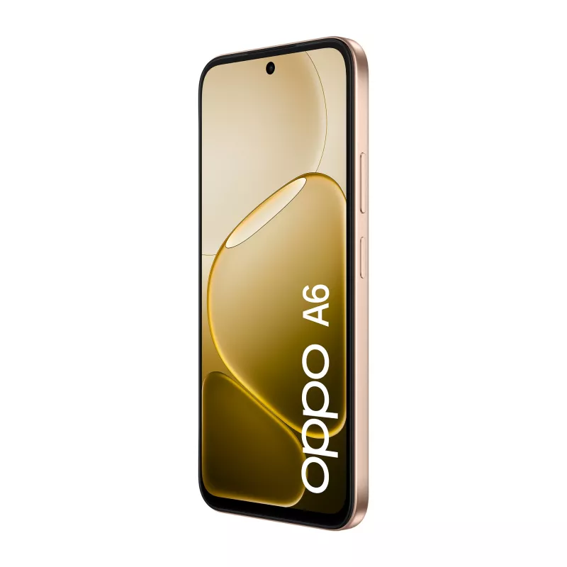 OPPO A6 17,1 cm (6,75 colio) Dual SIM Android 15 4G USB Type-C 6 GB 256 GB 6550 mAh Auksinė