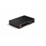 Nevaldomas PoE jungiklis Dahua Technology SF1005P — 5x Fast Ethernet (10/100), L2, PoE, 48–57 V, juodas