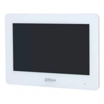 Vaizdo domofono monitorius DAHUA VTH5123H-W-S2, 17,8 cm (7 colių) TFT, 1024×600, Wi‑Fi, „MicroSD“ 64 GB, baltas