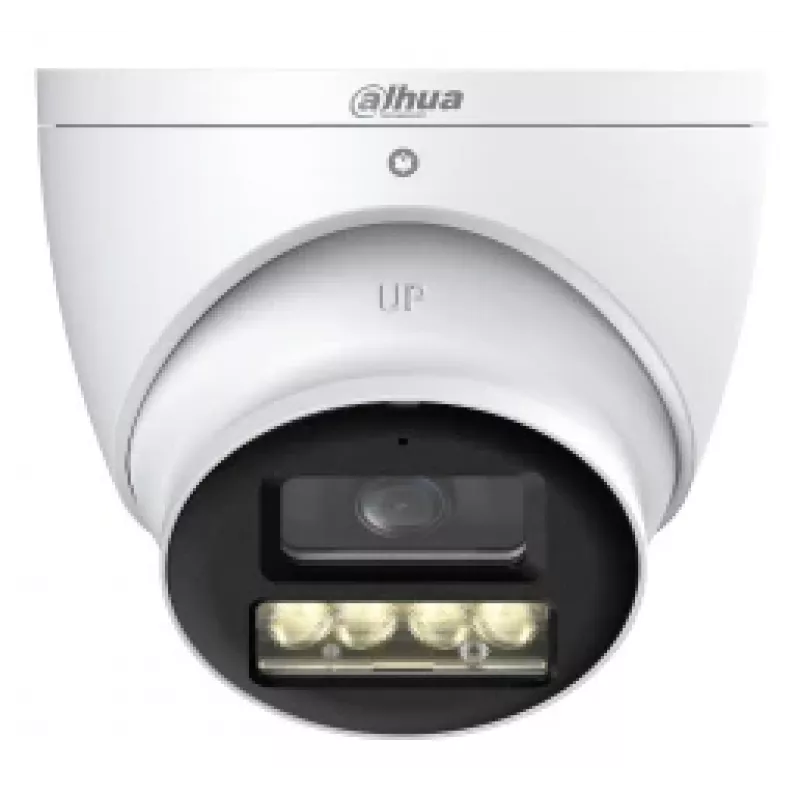 Dahya Technology Lite Dome IP apsaugos kamera HAC-HDW1500T-IL-A — 2880×1620, 113,3° HFOV, 0,01 lx, lubos/siena, vidui ir lauke