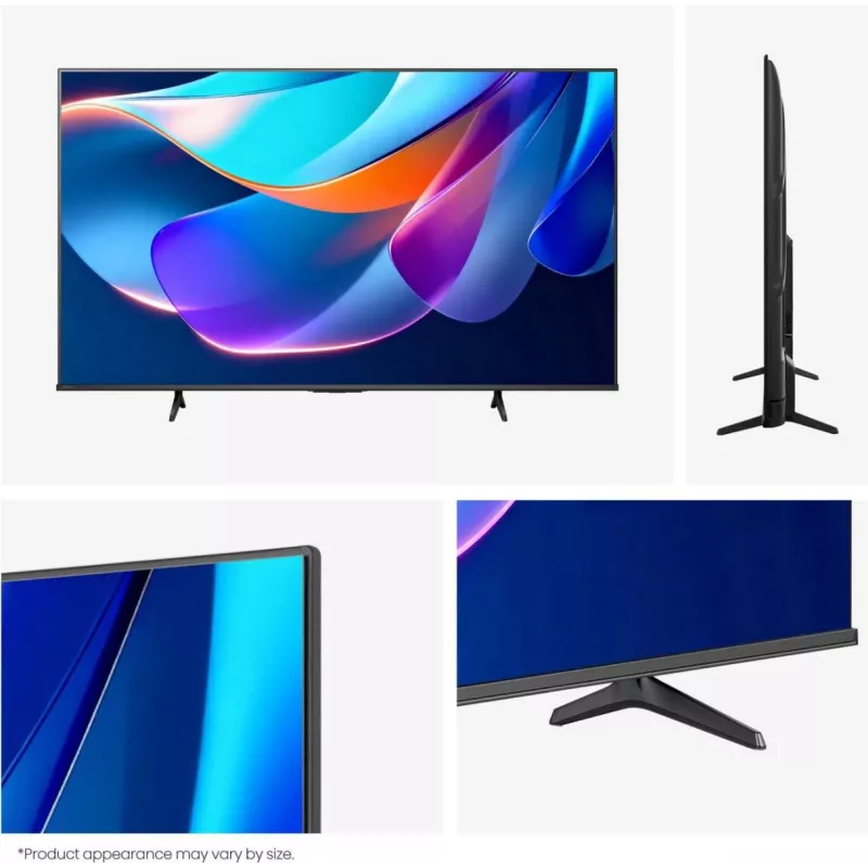 Hisense 43A6S 43 colių 4K Ultra HD QLED išmanusis televizorius (3840x2160) Direct-LED Wi-Fi juodas