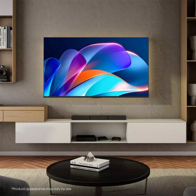 Hisense 43A6S 43 colių 4K Ultra HD QLED išmanusis televizorius (3840x2160) Direct-LED Wi-Fi juodas