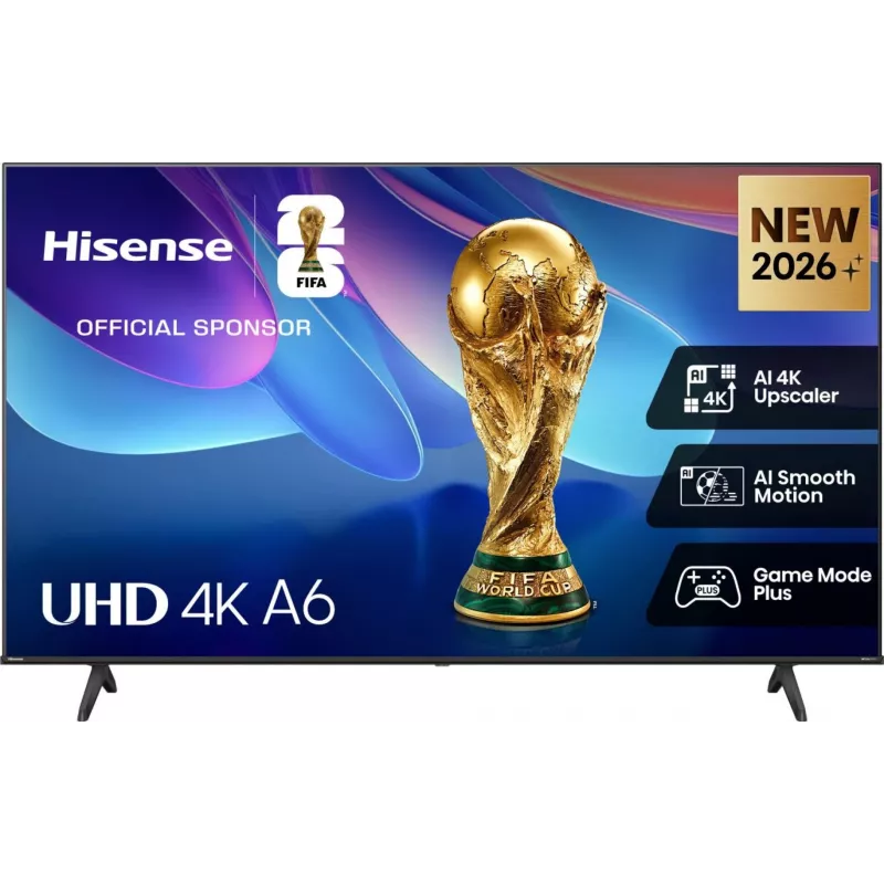 Televizorius Hisense 58A6S 58 colių UltraHD/4K trigubu imtuvu LED