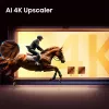 Hisense 55E7S 55 colių QLED 4K Ultra HD išmanusis televizorius su VIDAA, Direct-LED, 3840×2160, 330 cd/m², DVB-T2/C/S2, Wi‑Fi, juodas