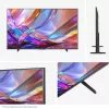 Hisense 55E7S 55 colių QLED 4K Ultra HD išmanusis televizorius su VIDAA, Direct-LED, 3840×2160, 330 cd/m², DVB-T2/C/S2, Wi‑Fi, juodas