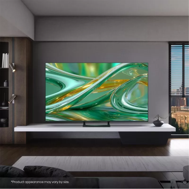 Hisense 85E8S 85 colių ULED 4K Mini LED išmanusis televizorius, 3840×2160, 400 cd/m², Wi‑Fi, HomeOS (Pilka)