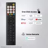 Televizorius Hisense 55E8S 55 colių (139,7 cm) QLED Mini LED 4K Ultra HD Smart TV HomeOS Wi-Fi Pilka 400 cd/m²